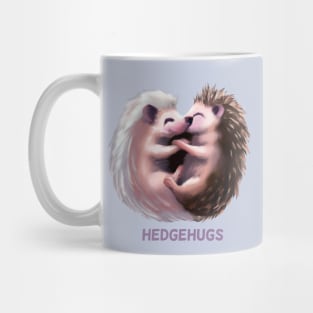 Hedgehugs hedgehog cute pun funny animal love graphic Hugs Mug